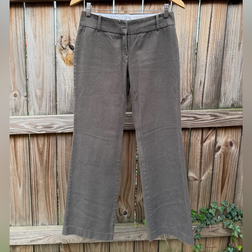 J. Crew Classic Deep Olive Trousers